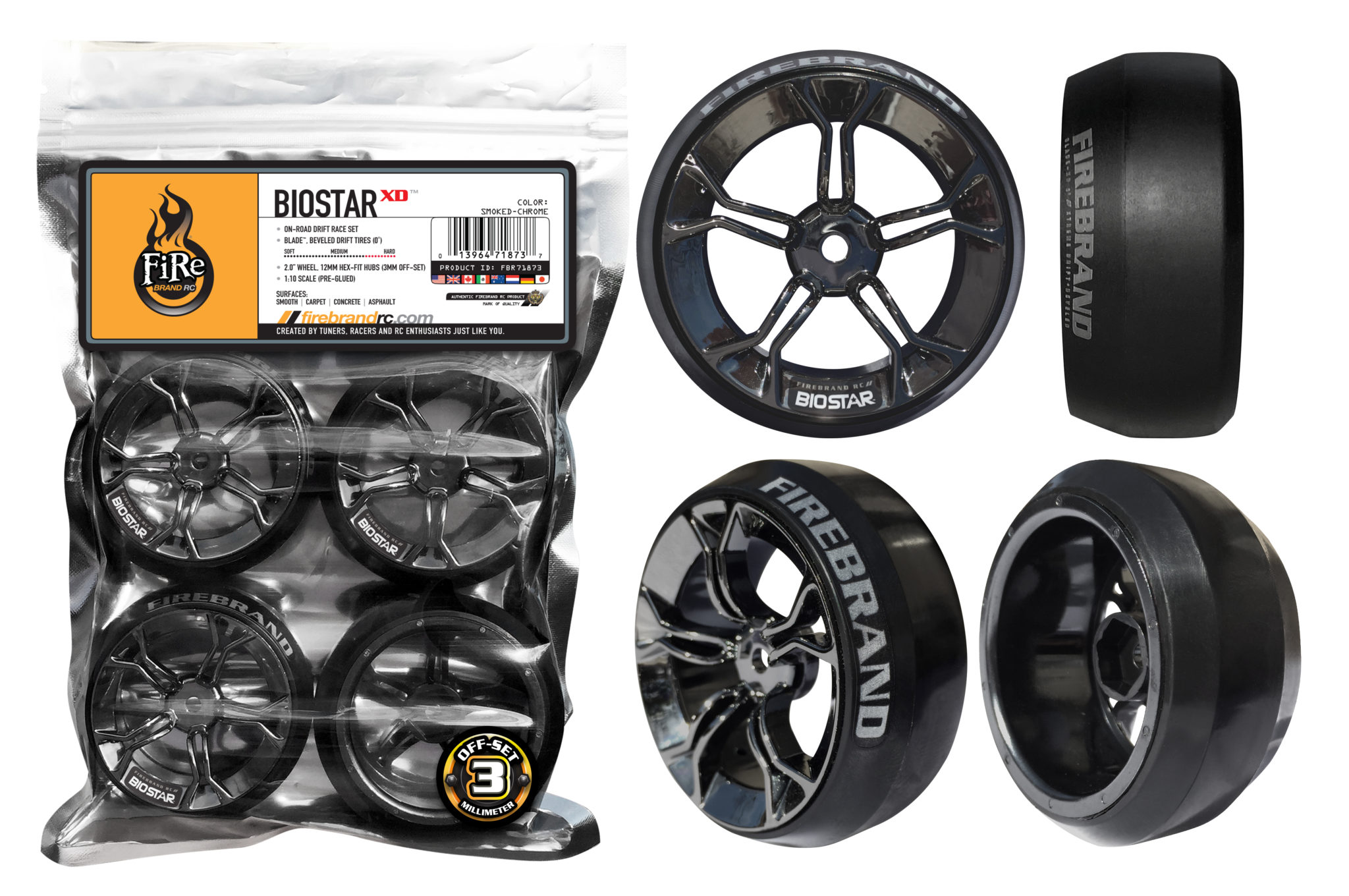 Drift tires, RC drift tires, drift wheels, RC drift wheels