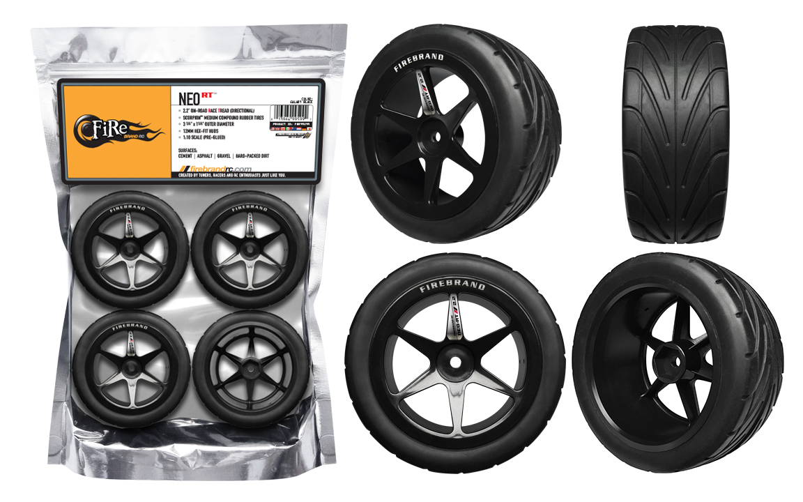 RC Wheels 1 10 Scale Wheels RC Car Tires 2 2 Wheels Off road Tires 