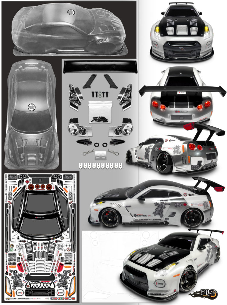 rc car plastic bodies